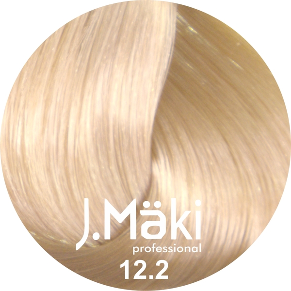 J.Maki 12.2 Суперблонд жемчужный cтойкий краситель для волос 60 мл J.Maki 12.2 Суперблонд жемчужный cтойкий краситель для волос 60 мл