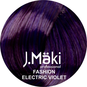 J.Maki FASHION ELECTRIC VIOLET/ФИОЛЕТОВЫЙ cтойкий краситель для волос 60 мл